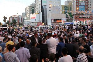 &Ccedil;in zulm&uuml; Bursa'da protesto edildi