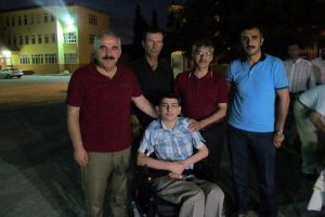 Mudanya'da Kerimcan ak&uuml;l&uuml; sandalyesine kavuştu