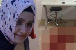 Soyguncu, kasiyer kızı altı yerinden bı&ccedil;akladı