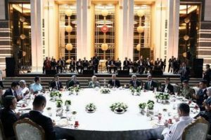 Cumhurbaşkanı'nın iftar yemeğinde bir Mudanyalı
