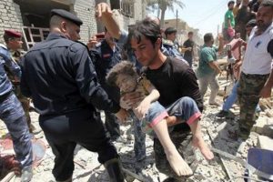 Irak Ordusu yanlışlıkla Bağdat'ı bombaladı