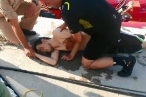 Bursa'da boğulma tehlikesi ge&ccedil;iren gen&ccedil; kurtarıldı