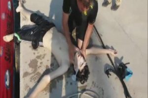Bursa'da y&uuml;rekleri ağıza getimişti! 'Değil denize havuza bile girmem'