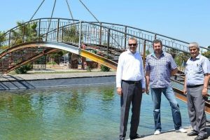 Bursa Karacabey Belediye'sinden K&uuml;lt&uuml;r Park'a 2. k&ouml;pr&uuml;