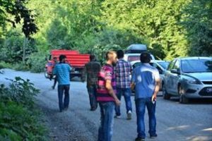 G&ouml;&ccedil;&uuml;kten kurtarıldı, ambulansa binmek istemedi