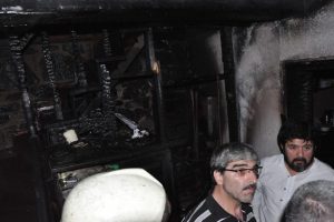 Bursa'da gece yarısı aşevi yangını!