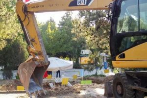 Bursa Nil&uuml;fer'e iki tarafı ağa&ccedil;lık yeni yol!
