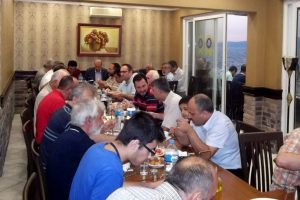 Mudanya din g&ouml;revlileri iftarda bir araya geldi