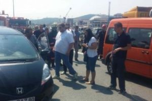 TEM'i kapatan zincirleme kaza