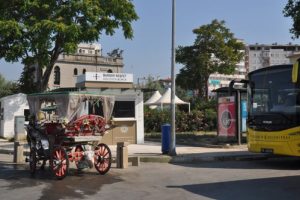 Bursa Mudanya'da faytonculara uyarı
