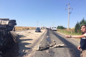 Kırklareli'nde feci kaza: 2 &ouml;l&uuml;