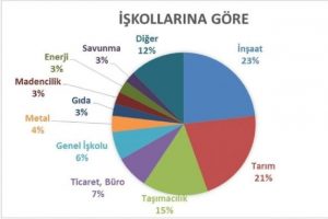 İş kazası en &ccedil;ok hangi sekt&ouml;r ve illerde?