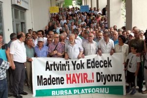 Bursalılar Artvin i&ccedil;in y&uuml;r&uuml;d&uuml;!