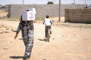 T&uuml;rk Kızılayından Irak'ta 300 T&uuml;rkmen aileye yardım