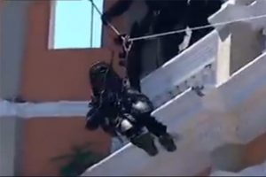 &Ouml;zel harekat tatbikatında g&ouml;r&uuml;nmez kaza