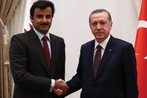Cumhurbaşkanı Erdoğan, Katar Emiri ile g&ouml;r&uuml;ş&uuml;yor