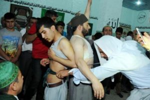 Gaziantep'te Rufai'lerden şişli zikir
