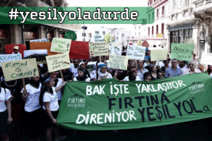 Yeşiller ve Sol Bursa tepkili: Tuttuğunuz yol, yol değildir!