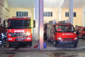 Yangına giden itfaiyeye silahlı saldırı