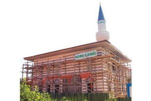 Validebağ Korusu'nun bitişiğindeki cami yarın ibadete a&ccedil;ılıyor