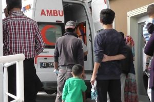 1.5 yaşındaki suriyeli &ccedil;ocuk kaynar suyla haşlandı