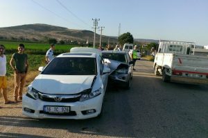 Bursa'da atlar zincirleme kazaya sebep oldu!