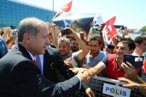 Erdoğan yurda d&ouml;nd&uuml;