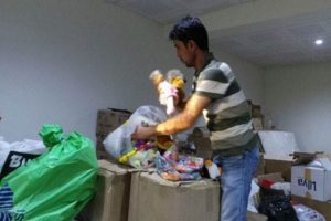 O oyuncaklar Kobani'ye ulaştırılacak