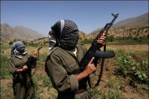 PKK iş makinasını yaktı, 2 kişi kayıp