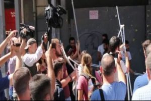 HDP'lilerle polis arasında gerginlik!
