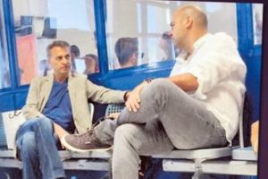 Fikret Orman ve &Ouml;mer Kızıl'ın hoş sohbeti...