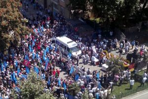 Şuru&ccedil;'ta &ouml;ld&uuml;r&uuml;len anne ve kızı i&ccedil;in Bursa'da t&ouml;ren d&uuml;zenlendi