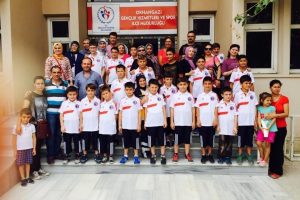 Bursa Orhangazi'de basketbol yaz d&ouml;nemi kampı başladı