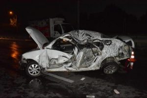 Bursa'da 'ıslak yol' yine kazaya sebep oldu! 4 kişi yaralandı!