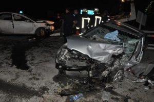 Sivas'ta kaza: 1 &ouml;l&uuml;, 6 yaralı