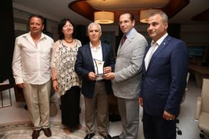 Başkan Bozbey Bulgar gazetecileri ağırladı
