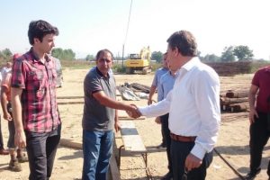 Bursa'da Yenişehir İneg&ouml;l yolunda &ccedil;alışmalar s&uuml;r&uuml;yor