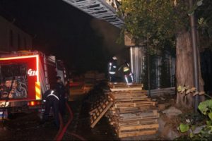G&uuml;lhane Parkı'nda yangın paniği