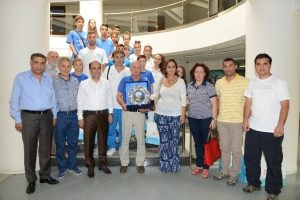 Yıldırım'da T&uuml;rk - Yunan dostluğu spora yansıdı
