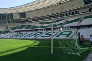 "Timsah Arena'nın zemini halı gibi oldu"