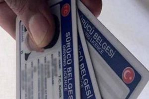 Ehliyette s&uuml;rpriz değişiklik