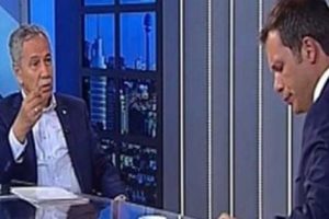 Arın&ccedil;'tan NTV spikerine: Boşuna &ccedil;abalama Ahmet