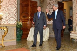 Kerry ve Lavrov Doha'da