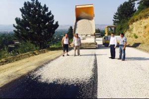 Bursa'nın kırsal mahallelerine asfalt