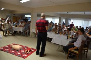 Bursa'da BESAŞ personeline ilk yardım eğitimi