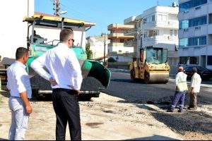 Bursa Karacabey'de 1 yılda 50 bin ton asfalt kullanıldı