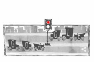 Google'dan ilk trafik lambası Doodle'ı!
