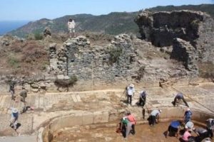 Antalya'da Medusa başı bulundu