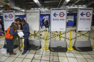 Londra metrosunda grev