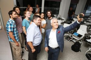 Amerikalı &ouml;ğrenciler Başkan Bozbey'i ziyaret etti